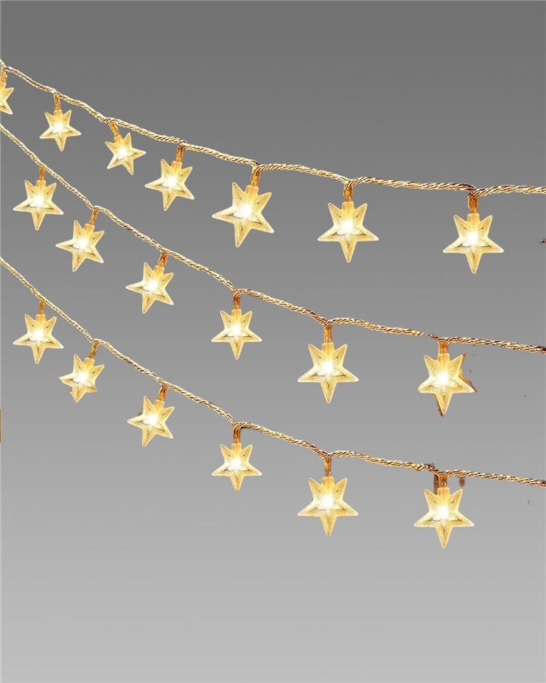 Trendhubs Serial String Star Lights for Decoration