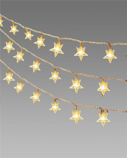 Trendhubs Serial String Star Lights for Decoration