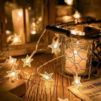 Trendhubs Serial String Star Lights for Decoration