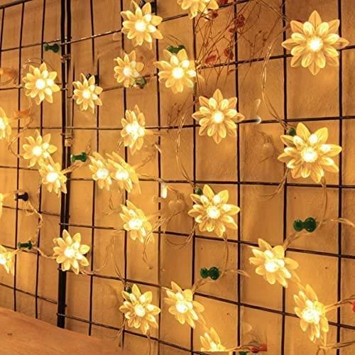 Trendhubs Flower String Lights