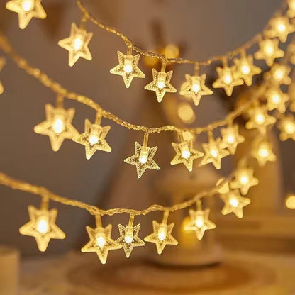 Trendhubs Serial String Star Lights for Decoration