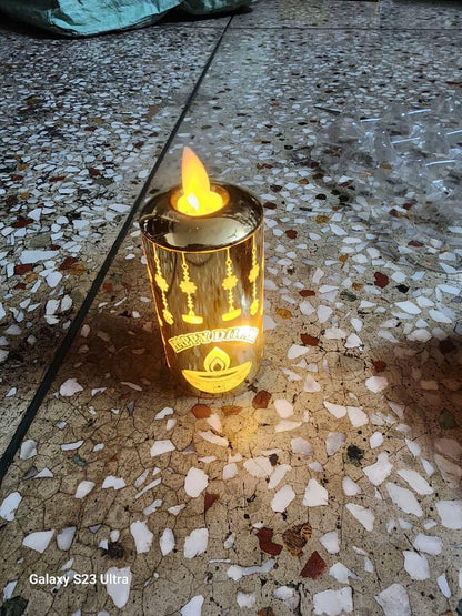 Trendhubs Realistic Moving Flame LED Light