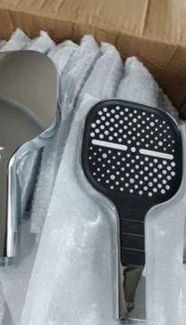 Trendhubs Square Hand Shower for Bathroom Without Hose Pipe