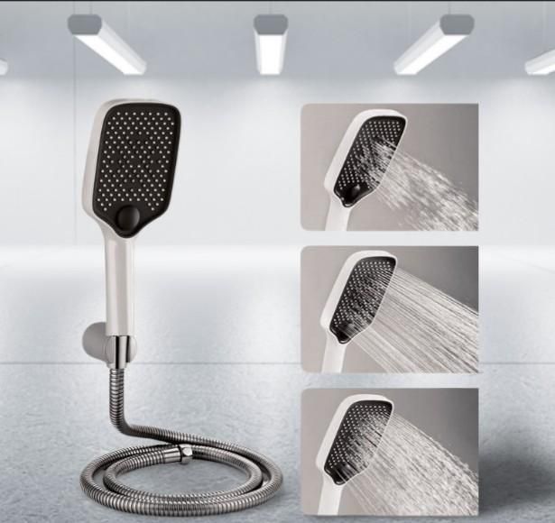 Trendhubs Square Hand Shower for Bathroom Without Hose Pipe